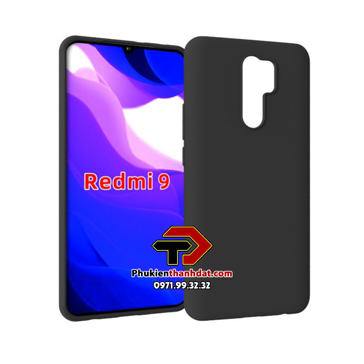Ốp lưng silicon dẻo màu Xiaomi Redmi 9