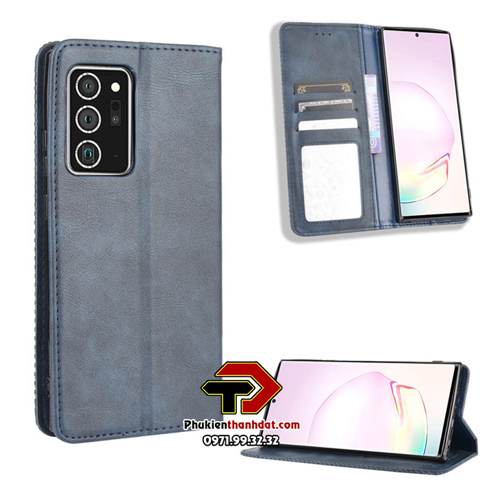 Bao da dạng ví SamSung Galaxy Note 20 Ultra Wallet Leather Case