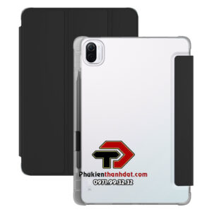 Bao da thông minh cho Xiaomi Pad 8 và Pad 8 Pro lưng dẻo nhám TPU chống sốc